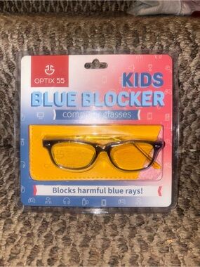 Kids blue blocker computer glasses